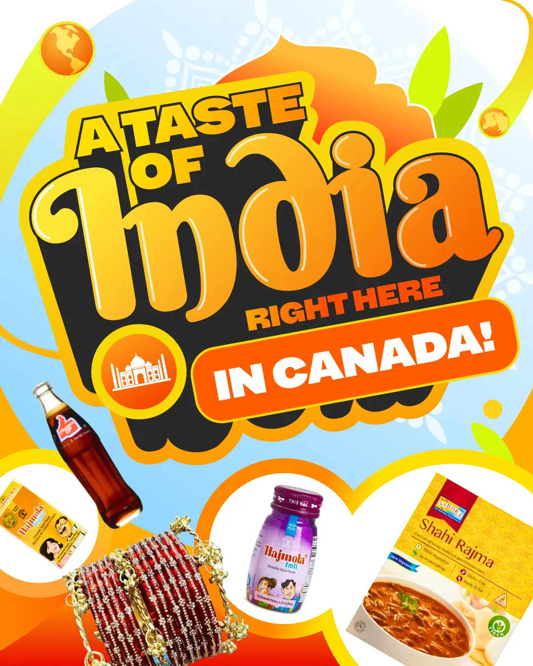 Images for social media - Indian products in Canada