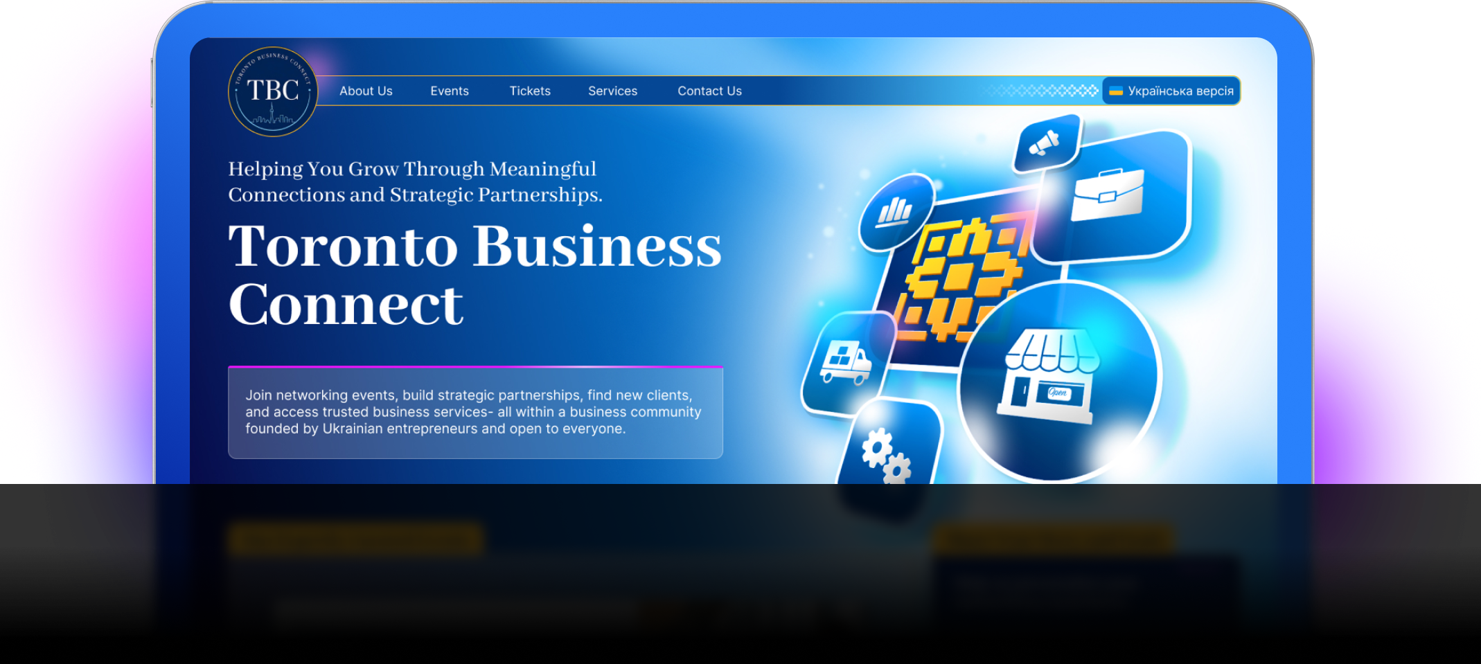 Image of the website