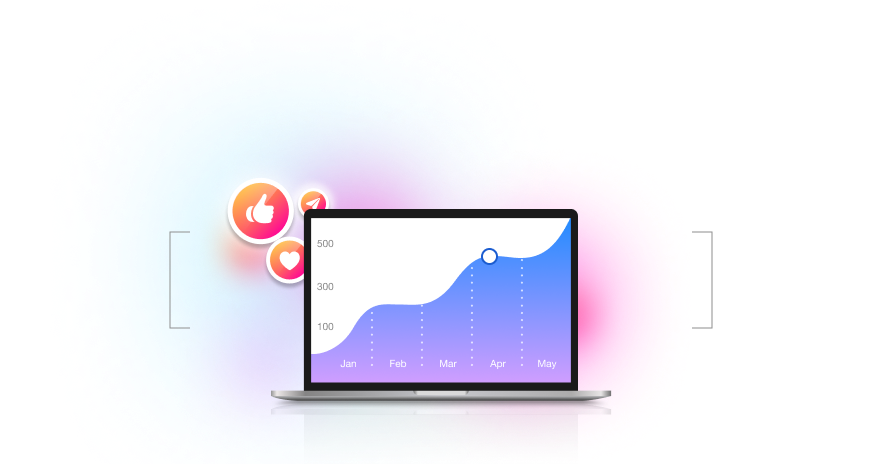 Laptop showing high metrics